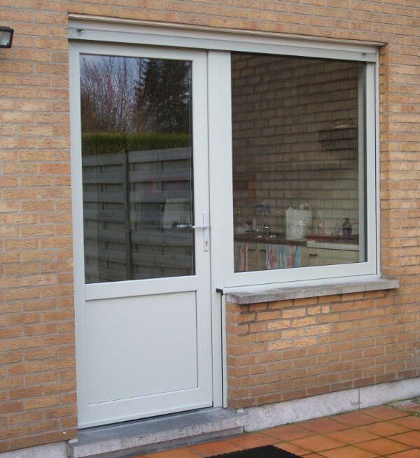 Uitbreiding caravan Monarchie Renovatie PVC deur, raam en rolluik te Antwerpen - Gema Concept